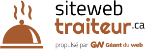 Conception web pour Traiteur - Géant du web